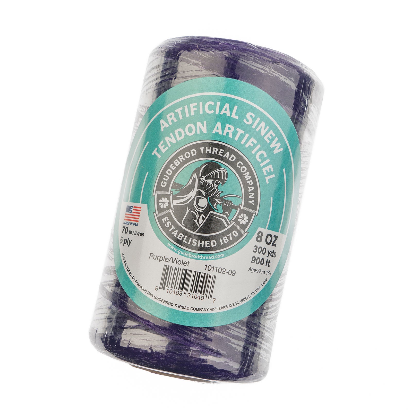 Artificial Sinew 8 OZ - Purple – gudebrodthread.com
