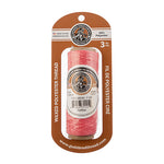 Waxed Polyester Thread Spool 3ply - 500ft - 0.38mm - Pink