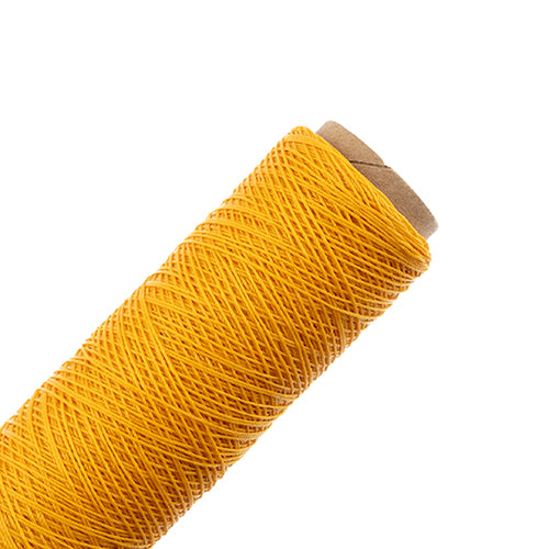 Waxed Polyester Thread Spool 3ply - 500ft - 0.38mm - Gold