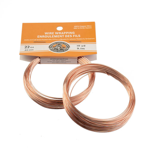 Colored Copper Wire Wrapping Tarnish Resistant -  Rose Gold