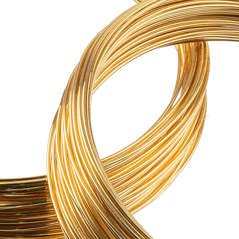 Colored Copper Wire Wrapping Tarnish Resistant - Gold