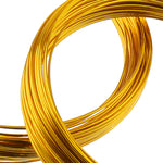 Colored Copper Wire Wrapping Tarnish Resistant  - Yellow