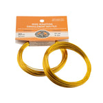 Colored Copper Wire Wrapping Tarnish Resistant  - Yellow