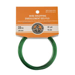 Colored Copper Wire Wrapping Tarnish Resistant - Green