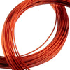 Colored Copper Wire Wrapping Tarnish Resistant - Orange