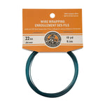 Colored Copper Wire Wrapping Tarnish Resistant - Teal