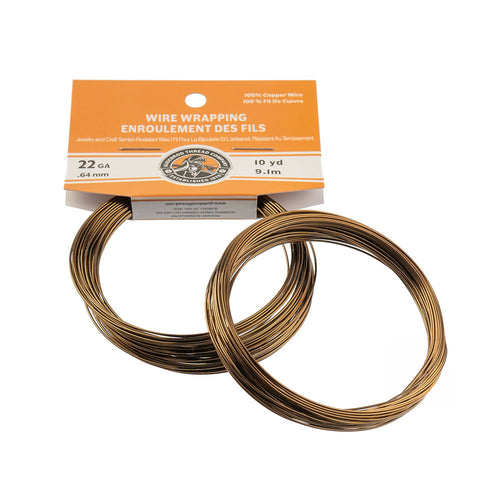 Colored Copper Wire Wrapping Tarnish Resistant - Gunmetal