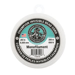 Champion Invisible Bead Cord Monofilament - .012 (.305mm) diameter 200m (656ft)